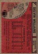 1980 Topps Delvin Williams