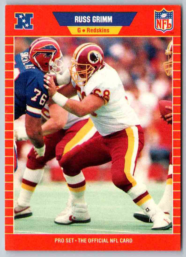 1989 NFL Proset Russ Grimm #481