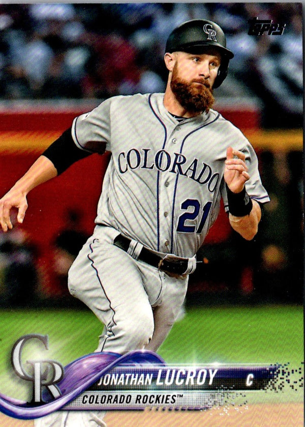 2018 Topps Jonathan Lucroy #667