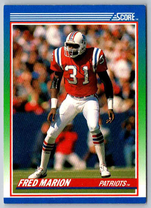 1990 Score Fred Marion #39