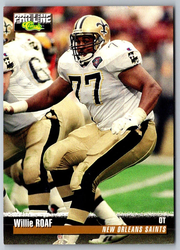 1995 Pro Line Willie Roaf #320