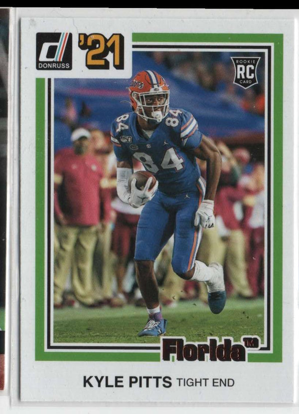 2021 Panini Chronicles Draft Picks Kyle Pitts #49