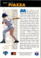 1994 Collector's Choice Mike Piazza #637 Silver Signature