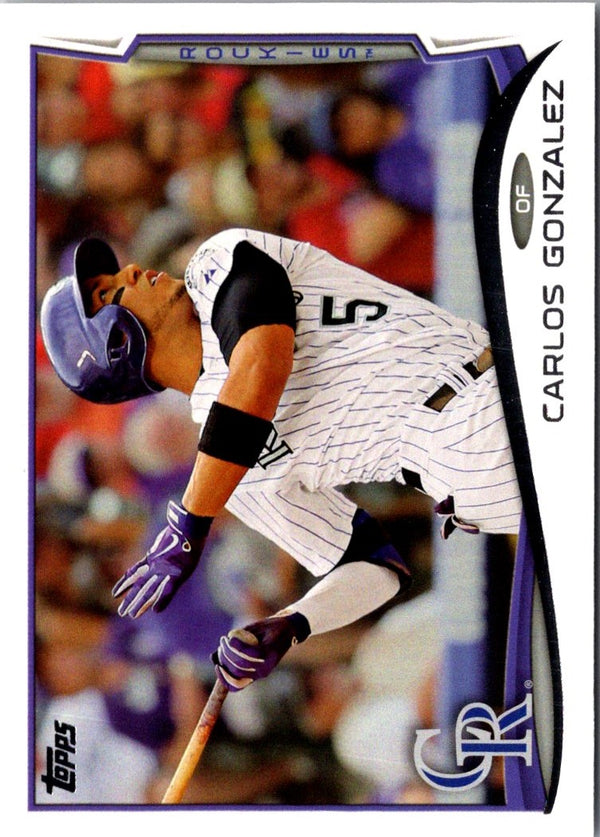 2014 Topps 1st Edition Carlos Gonzalez #350