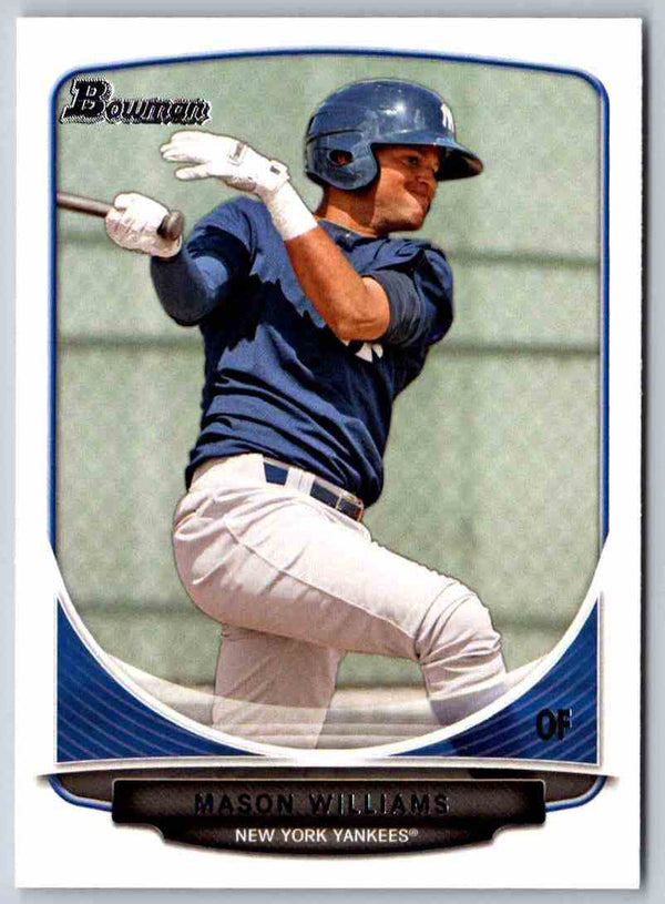 2013 Bowman Mason Williams #TP-3