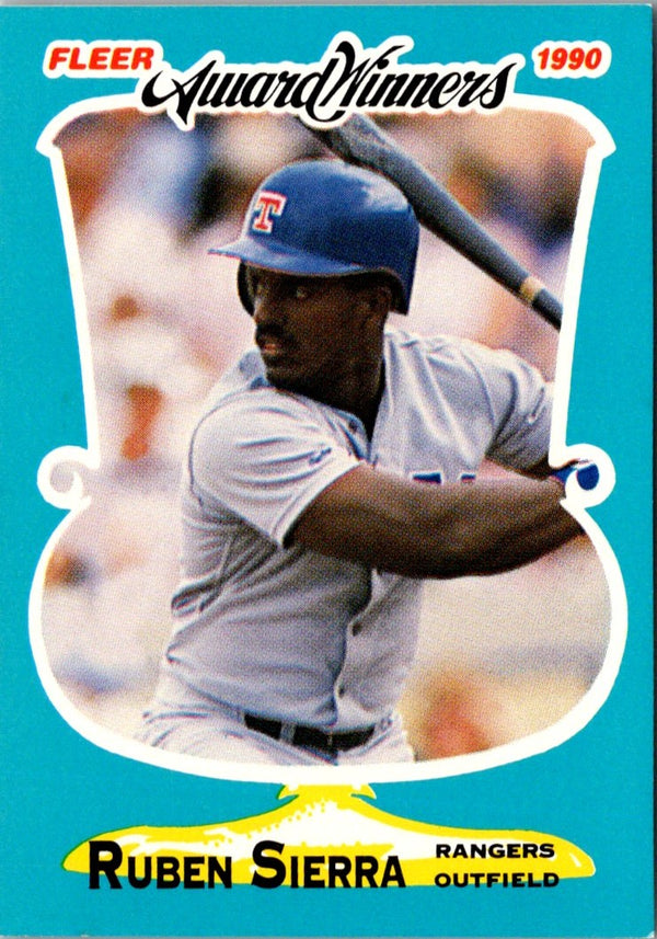 1990 Fleer Award Winners Ruben Sierra #34