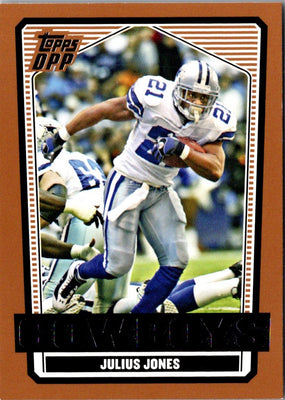 2007 Topps Draft Picks & Prospects Julius Jones #10