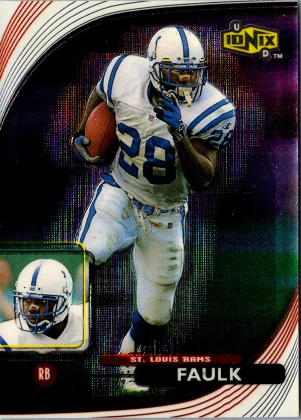 1998 Flair Showcase Marshall Faulk #24