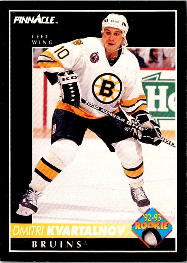 1992 Pinnacle Dmitri Kvartalnov #405 Rookie