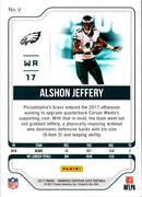 2017 Panini Playoff Flea Flicker Alshon Jeffery/Darren Sproles/Carson Wentz