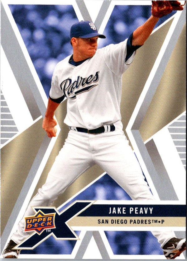 2008 Upper Deck X Jake Peavy #82