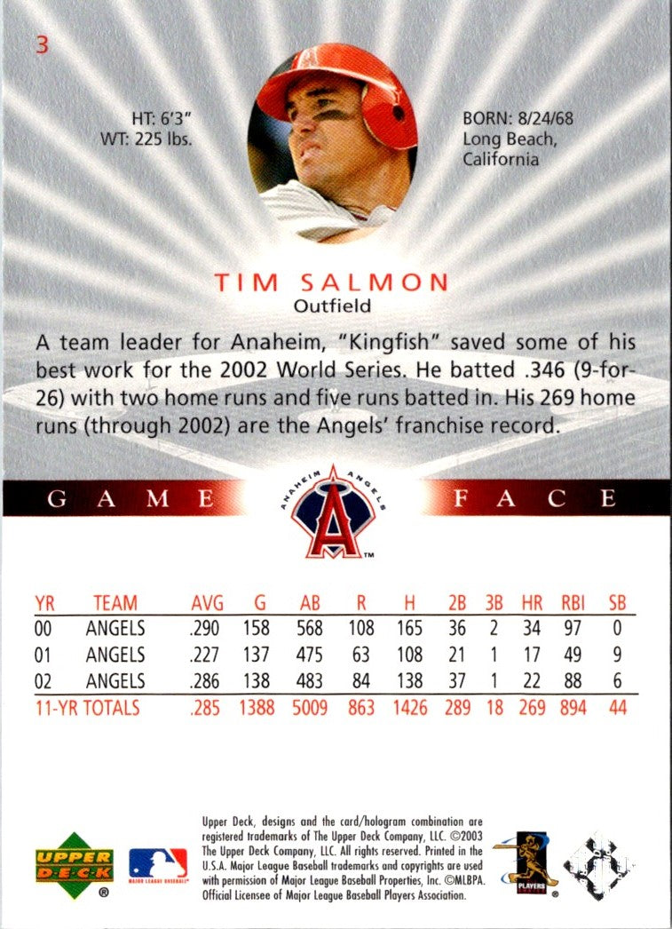 2003 Upper Deck Tim Salmon