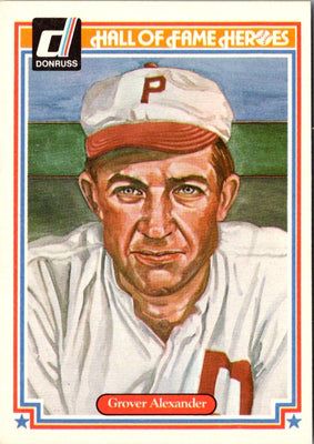1983 Donruss Hall of Fame Heroes Grover Alexander #23