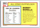 1992 Topps Bobby Bonilla