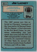 2011 Topps Football Jim Lachey #211