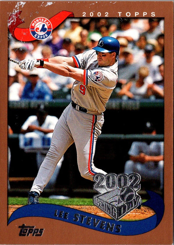 2002 Topps Opening Day Lee Stevens #29