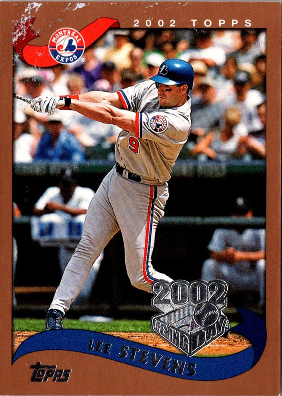 2002 Topps Opening Day Lee Stevens #29