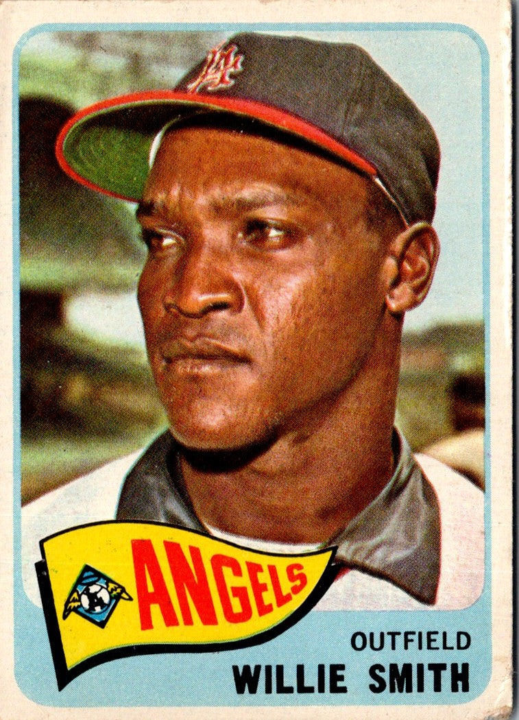 1965 Topps Willie Smith