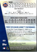 2017 Finest Noah Syndergaard #80