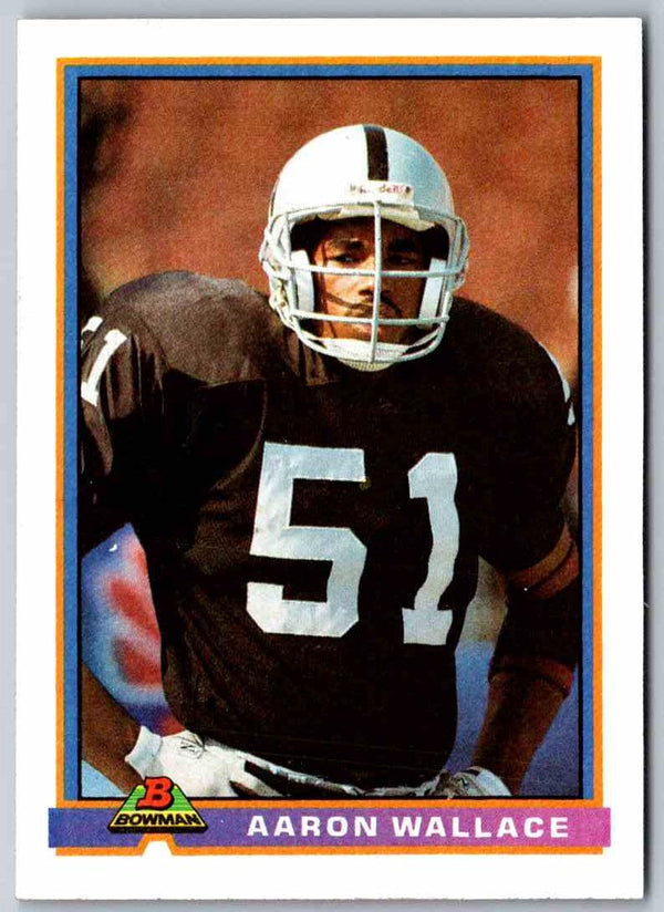 1991 Bowman Football Aaron Wallace #246