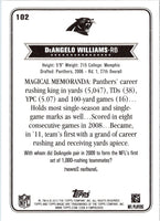 2012 Topps Magic DeAngelo Williams #102