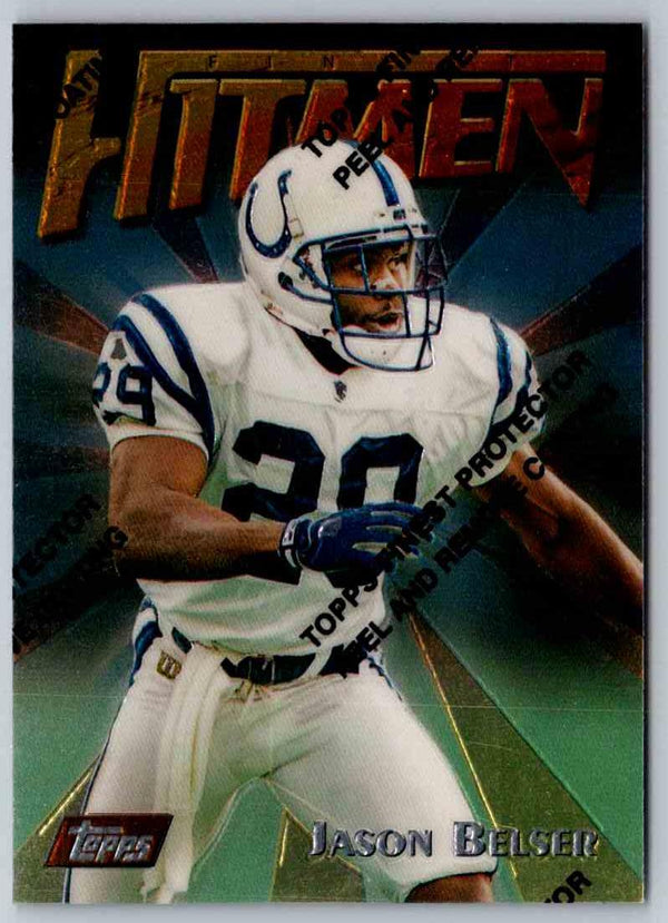 1997 Topps Finest Football Jason Belser #97