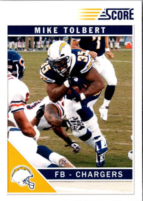 2011 Score Mike Tolbert #241