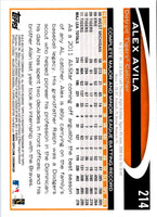 2012 Topps Opening Day Alex Avila #214