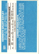 1982 Donruss Ken Dayley