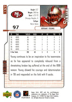 1998 Upper Deck Bryant Young #223