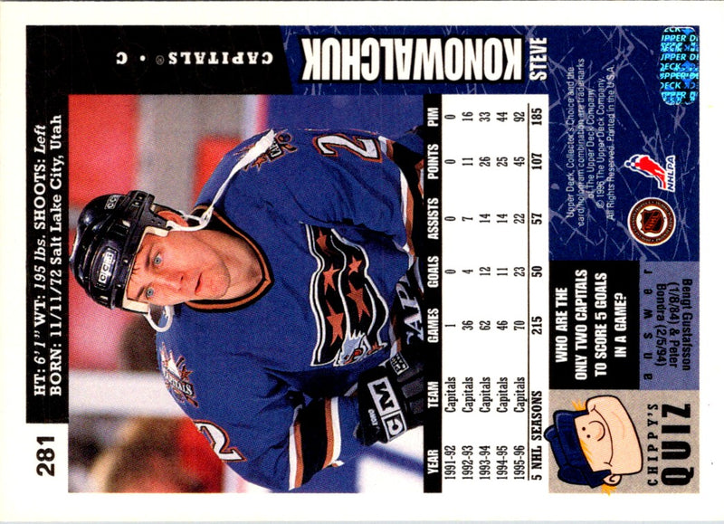 1996 Collector's Choice Steve Konowalchuk