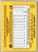 1987 Donruss Carney Lansford