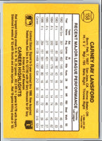 1987 Donruss Carney Lansford #158