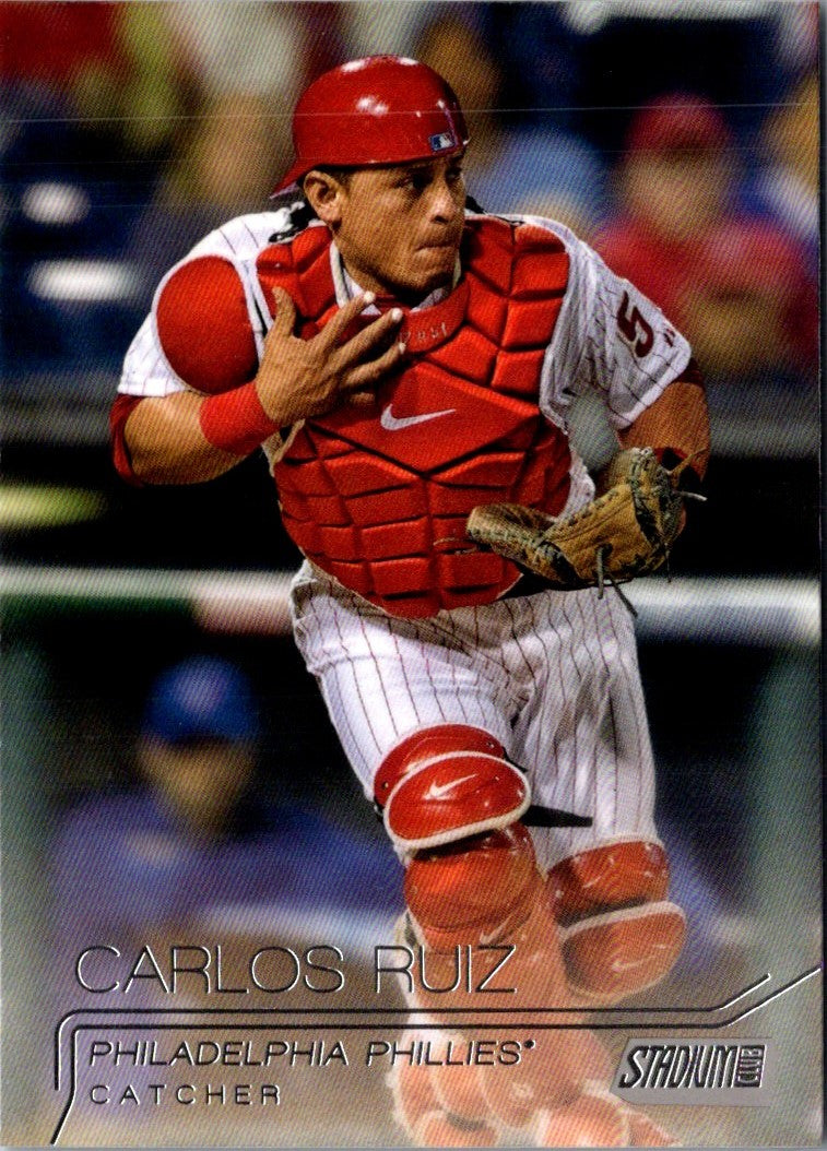 2015 Stadium Club Carlos Ruiz