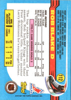 1991 Topps Rob Blake #112
