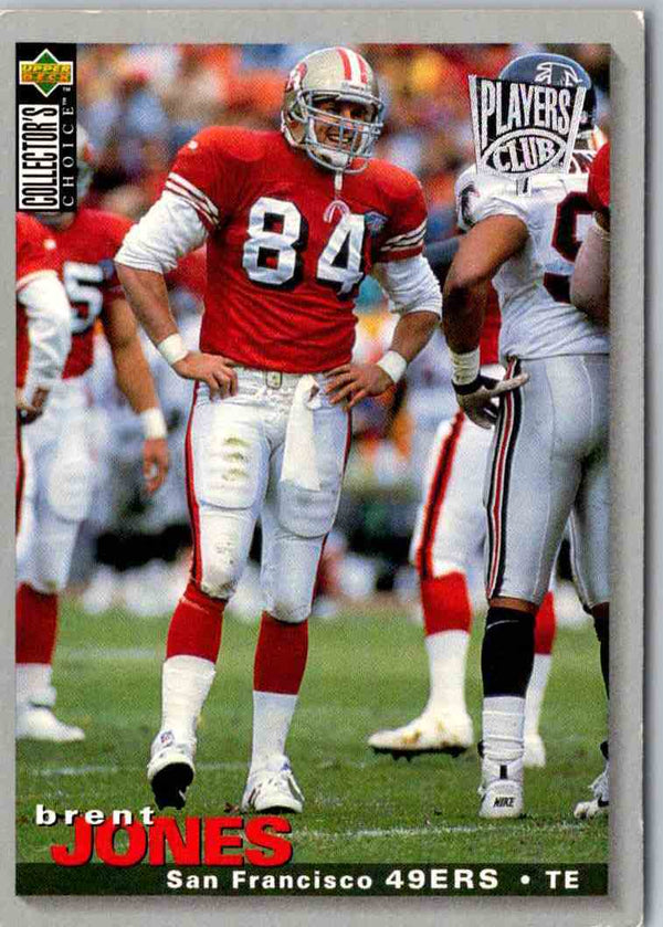 1995 Upper Deck Brent Jones #106