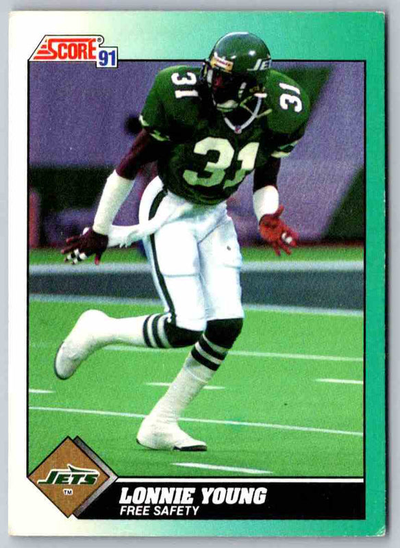 1991 Score Lonnie Young #13T