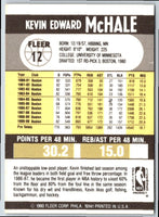 1990 Fleer Kevin McHale #12