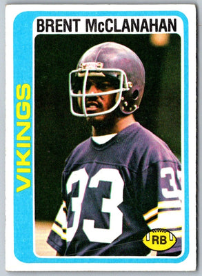 1978 Topps Brent McClanahan #274