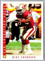 1993 Score Mike Sherrard #390