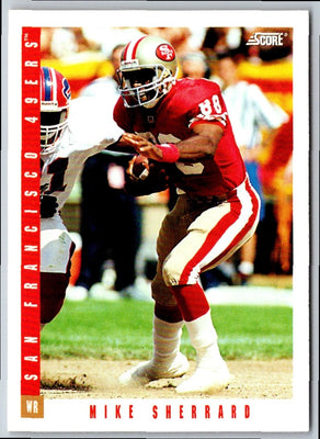1993 Score Mike Sherrard #390