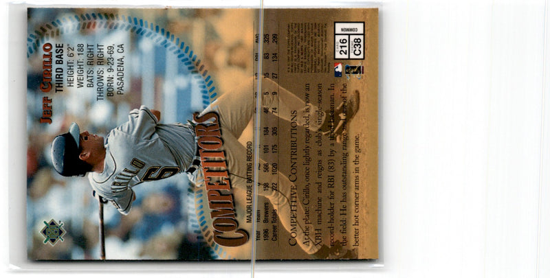 1996 Donruss Jeff Cirillo