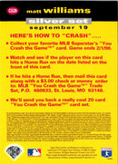 1995 Collector's Choice You Crash the Game Matt Williams