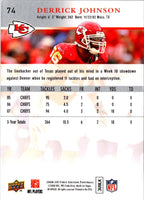 2008 Upper Deck First Edition Derrick Johnson #74