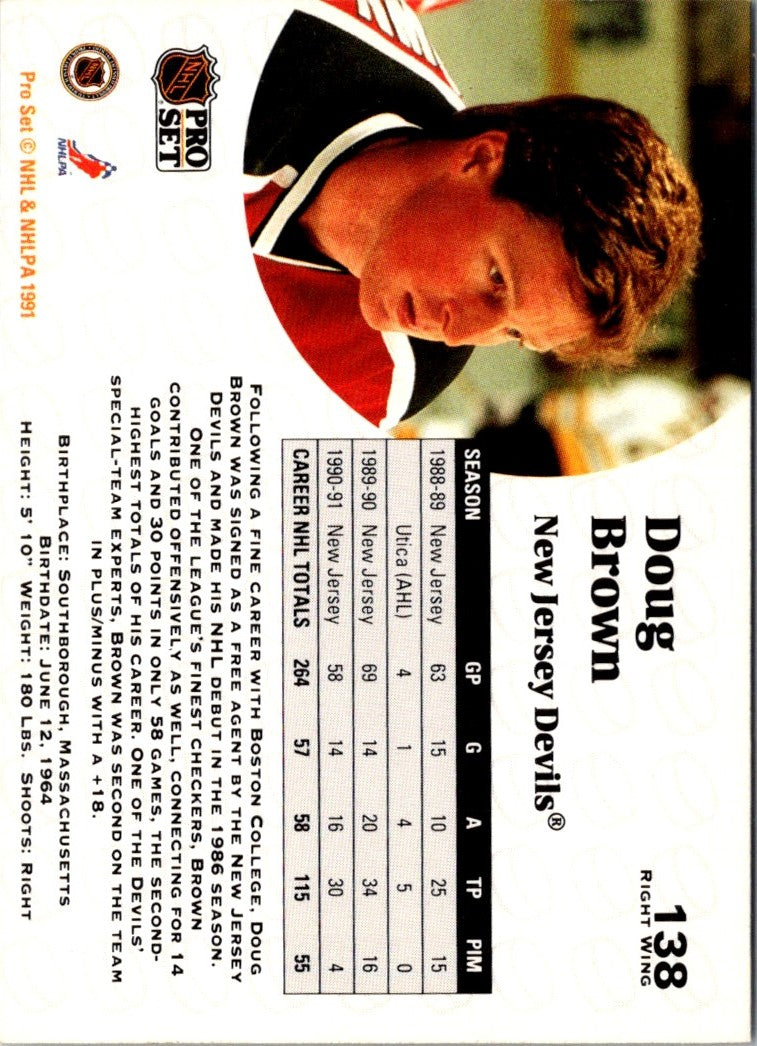 1991 Pro Set Doug Brown