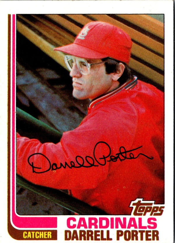 1982 Topps Darrell Porter #447