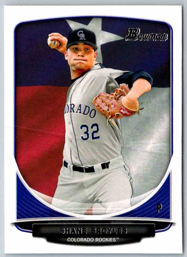 2014 Bowman Shane Broyles #BP96