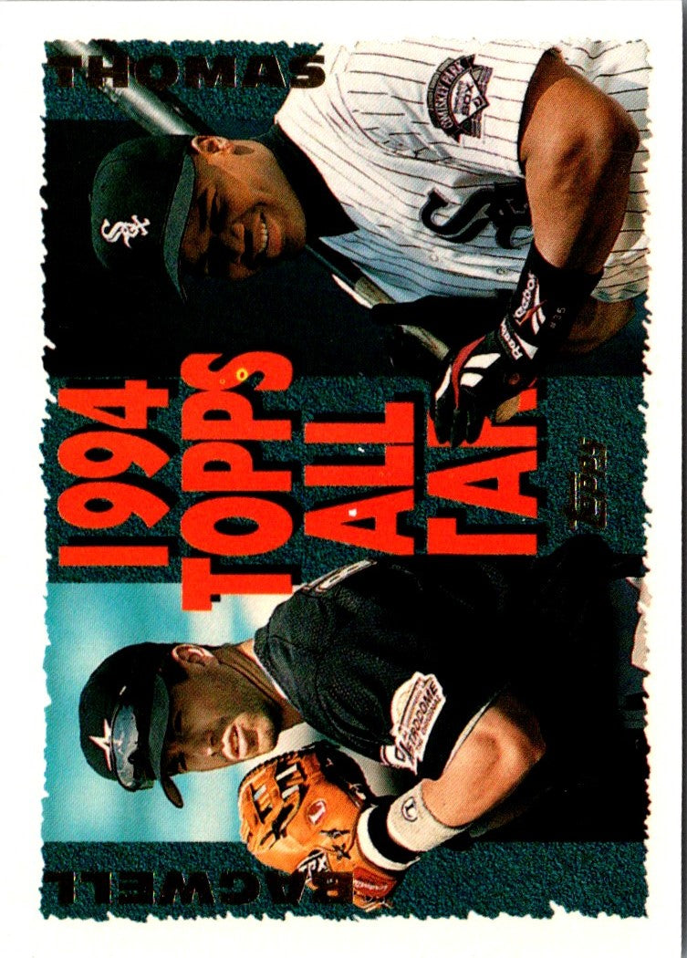 1995 Topps Frank Thomas/Jeff Bagwell