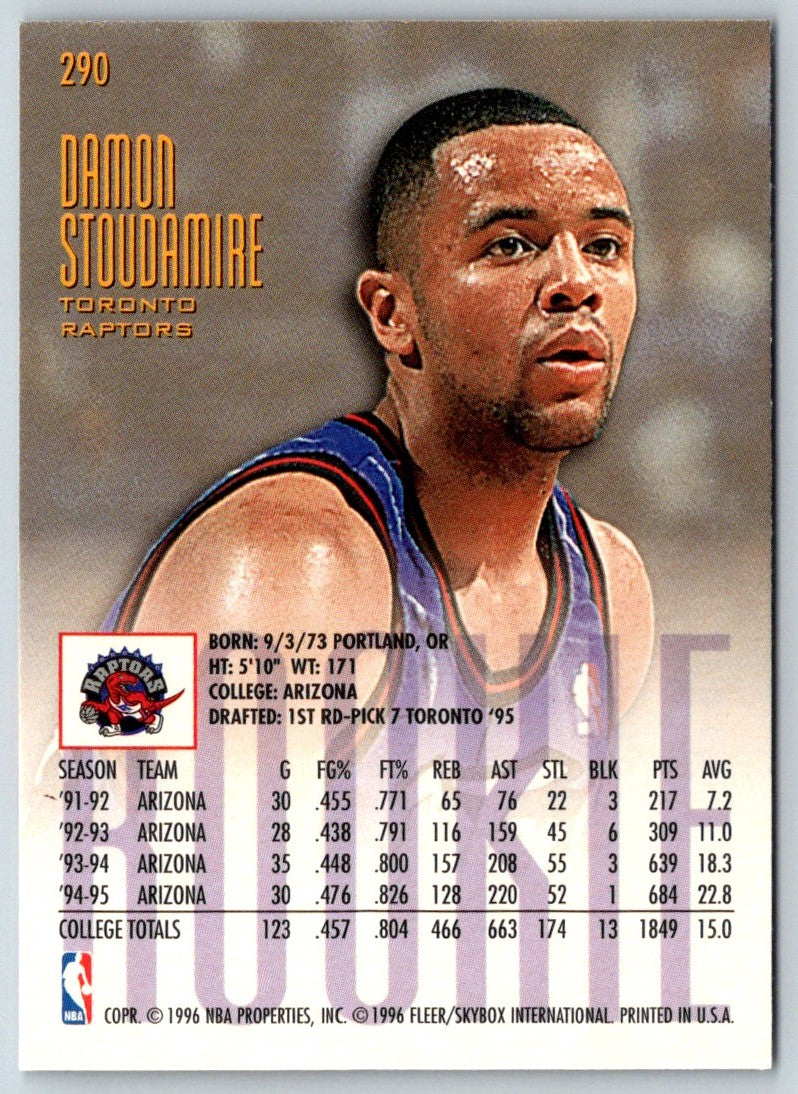 1995 Ultra Damon Stoudamire