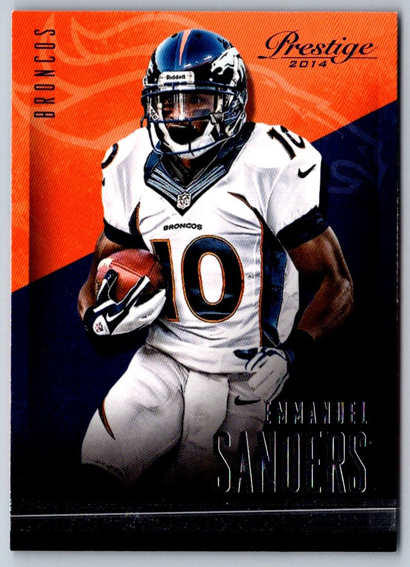 2014 Panini Immaculate Standard Brand Logo Emmanuel Sanders